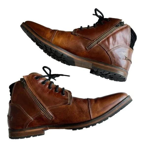 Bull Boxer | Shoes | Bull Boxer Gregoori Leather Biker Ankle  display picture 2